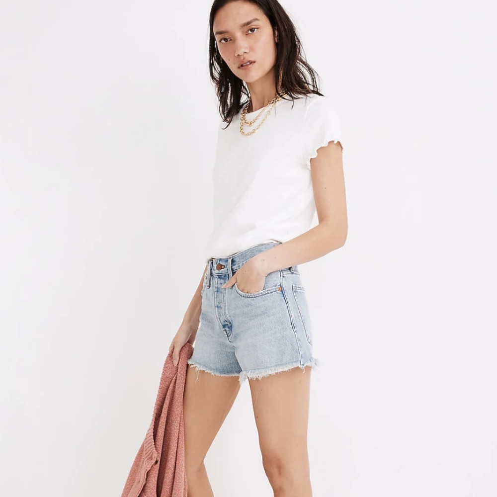 Madewell relaxed shorts sz 24 waist 29 - Picture 3 of 9